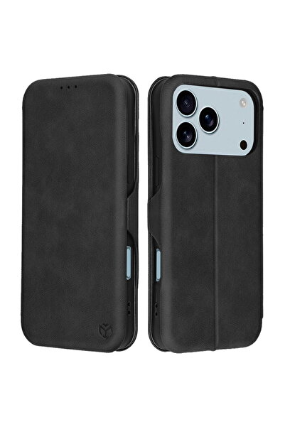 Techsuit Husă pentru iPhone 17 Pro - Safe Wallet Plus - Negru