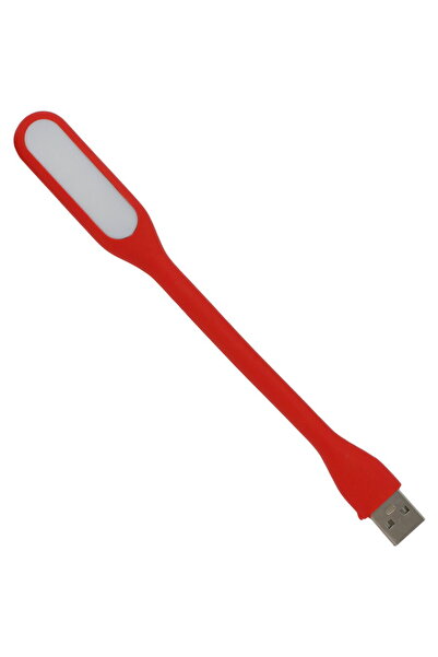 Spacer Lampă LED USB pentru laptop, SPACER, roșu, "SPL-LED-RD" (imprimat verd...