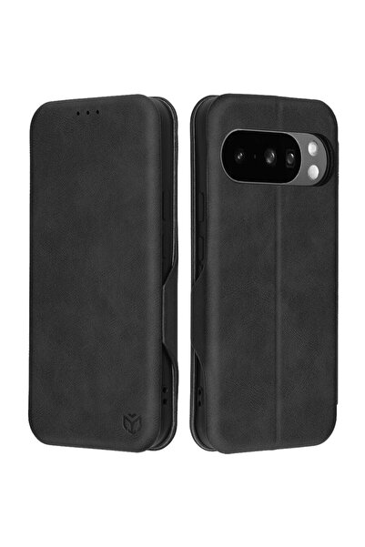 Techsuit Husă pentru Google Pixel 10 Pro XL - Safe Wallet Plus - Negru