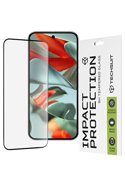 Techsuit Защитно фолио за Google Pixel 9 Pro XL - 111D с цялостно покритие / ...
