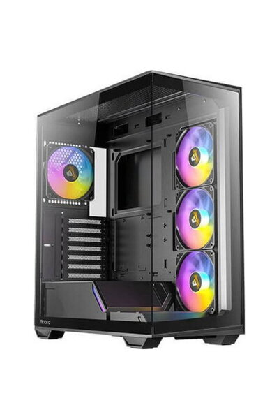 ANTEC 0-761345-10029-8, Middle Tower, Fără sursă, ATX, Micro-ATX, ITX, Negru
