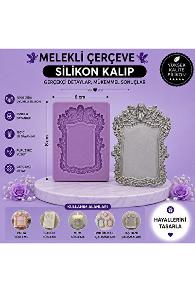 Dr.Paste Silikon Kalıp Melekli Çerçeve