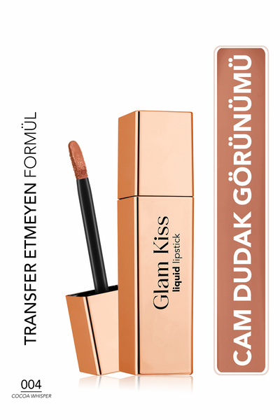Flormar Glam Kiss High Pigmented & Moisturizing Glass Lip Look Glossy Finish ...