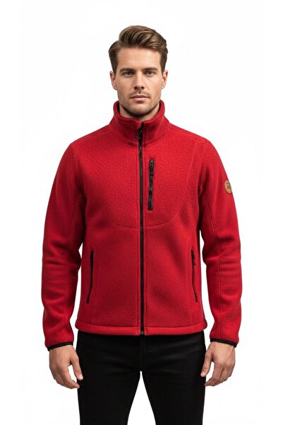 High Nordia Playoff Ever Wool Outer Layer Merino Jacket Red