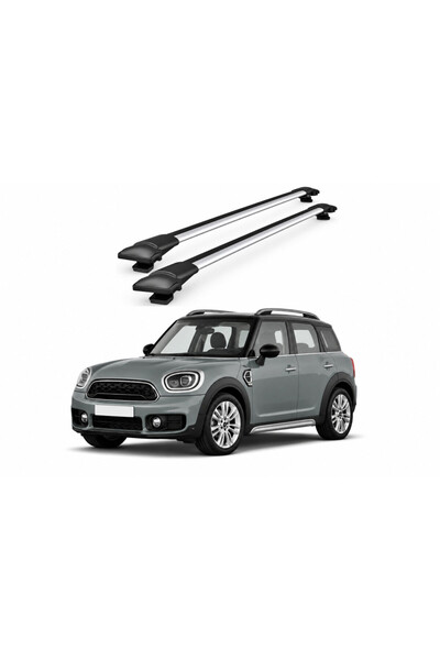 ART Bare portbagaj transversale auto aluminiu compatibile Mini Countryman (F6...