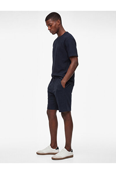 Koton Regular Fit Pocket Bermuda Shorts with Belted Waist