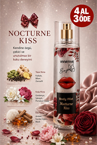 INNATIVE Elif Nur Yel Eny Body Mist Nocturne Kiss Vücut Spreyi 200ml