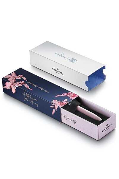 Sheaffer Sentinel Emily In Paris 321 Pembe Mat Gövde Krom Detaylı Tükenmez Ka...