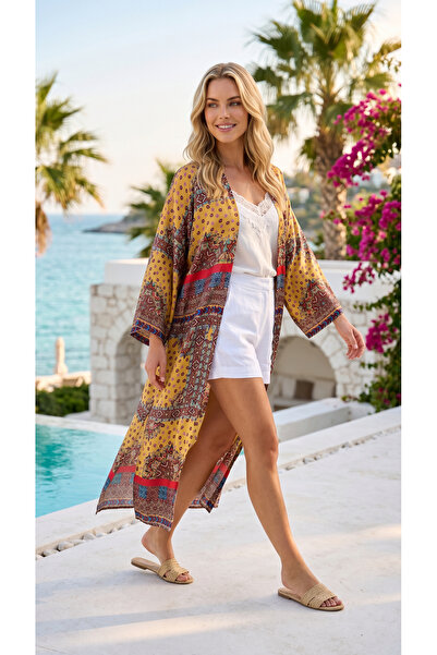 LİLA MARE Pamuk Kimono