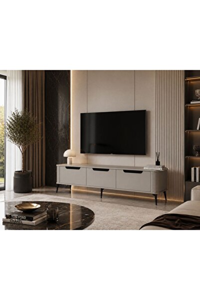 Abre Natura Tv sehpası vizon