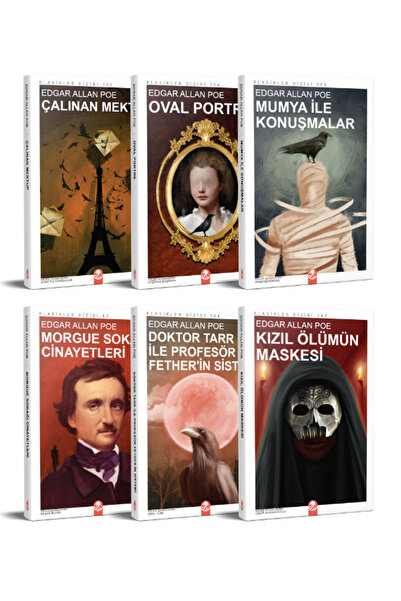 Kızıl Panda Yayınevi Edgar Allan Poe Seti (6 Kitap)