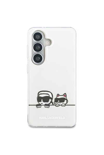 Karl Lagerfeld Case for Samsung Galaxy S26 - IML K&C Peekaboo Logo MagSafe (K...