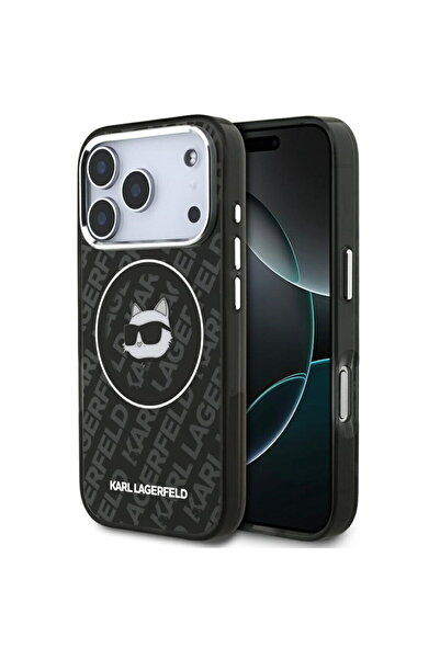 Karl Lagerfeld Husă pentru iPhone 17 Pro - IML MagSafe (KLHMP17LHMKBCHOK) - B...