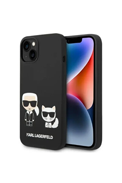 Karl Lagerfeld Husa telefon pentru iPhone 14 Plus, Karl and Choupette, MagSaf...