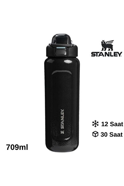 Stanley The Wellspring Bottle 0.7 Litre Hammertone Black