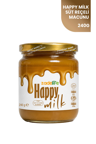zadelife Happy Milk Süt Reçeli 240 Gr