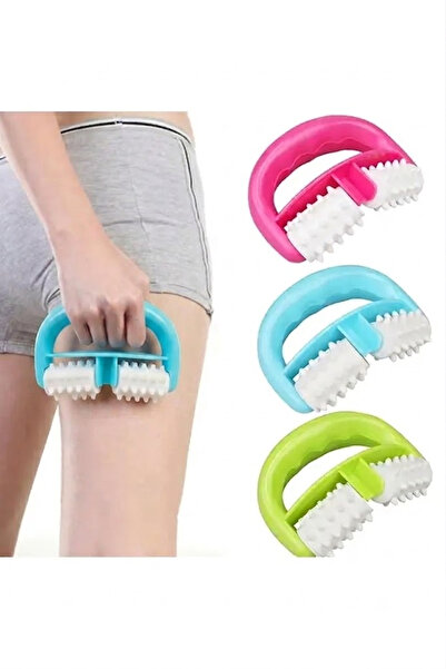 TUSHBA Çift Silindirli Vücut Masaj Roller , Selülit Masaj Aleti