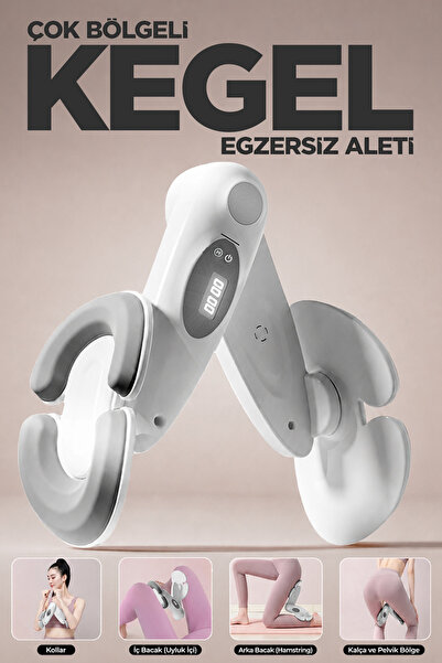 RELAXUS İç Bacak Egzersiz Aleti Thigh Master Kegel Cihazı Pelvik Taban Kas Al...