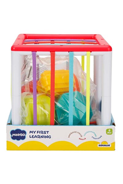 Minibo Jucarie bebelusi, Minibo, Cub cu forme colorate