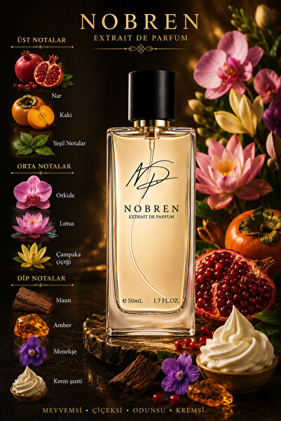 NOBREN Kadın Parfüm 50 ml C10 – Yoğun Kalıcı Çekici Oryantal Koku, Euphoria K...
