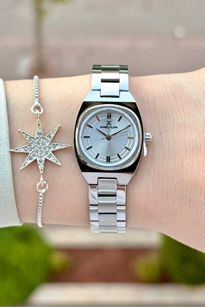 Daniel Klein Silver Renk 24 Ay Garantili 22,5 Mm Kadın Kol Saati