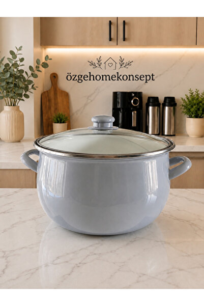 özgehomekonsept 24 cm Enamel Yogurt Fermentation Pot – 5 Liters |   4 Color O...