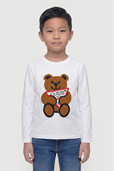 Guess Tricou TRUE WHITE A000 pentru bărbați