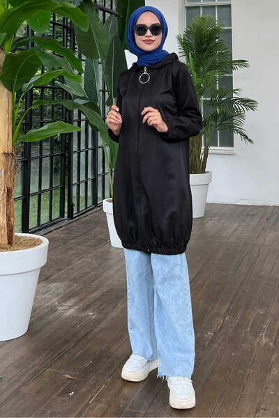 TOFİSA Tunic Black - 8895