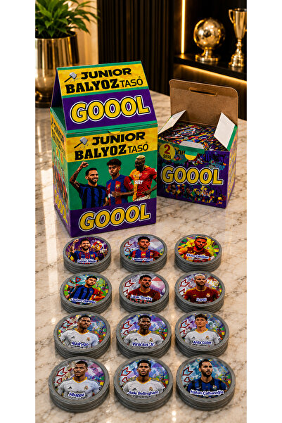 taso8090 (10 ADET ) Futbolcu Tasoları Balyoz Kalın Futbol Oyun Tasosu Güncel ...
