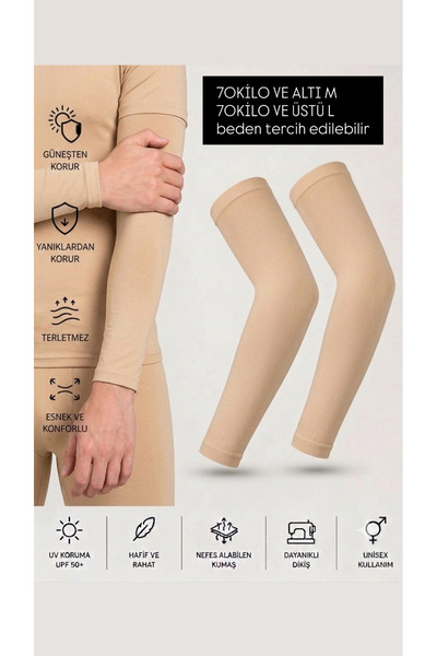 Edelvays Shop Motosiklet, kol çorabı Bisiklet, Tenis ve Spor İçin Güneş Koruy...