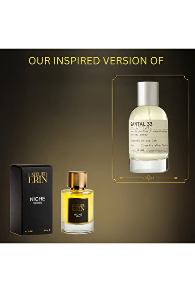 LATELİER ERİN Extract de parfum N68, 50 ml, unisex, inspirat din Le Lab0 Sant...