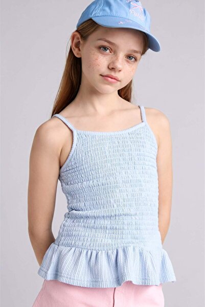 DeFacto Crew Neck Athlete Girls' Top H7259A826Hs