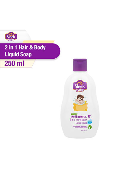 Sleek Baby 2 in 1 Hair & Body Liquid Soap 250ml