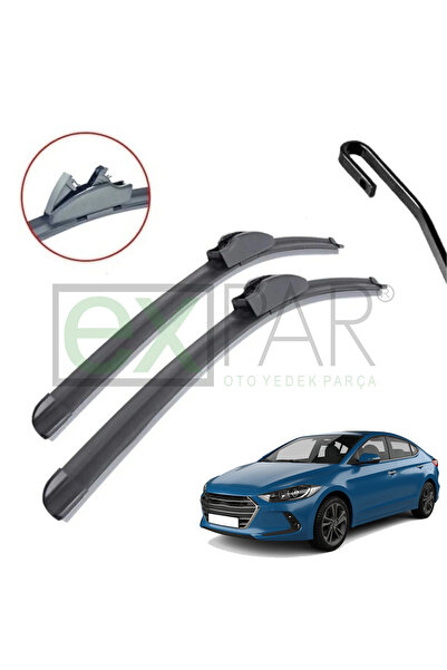 EXPAR OTO HYUNDAİ ELANTRA UYUMLU ÖN CAM SİLECEK SÜPÜRGESİ TAKIMI 2015 - 2020 ...