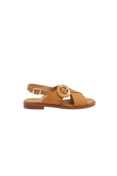 Frau Kadın / Kız Sandalet 85P6 Frau LONDON-S Cuoio