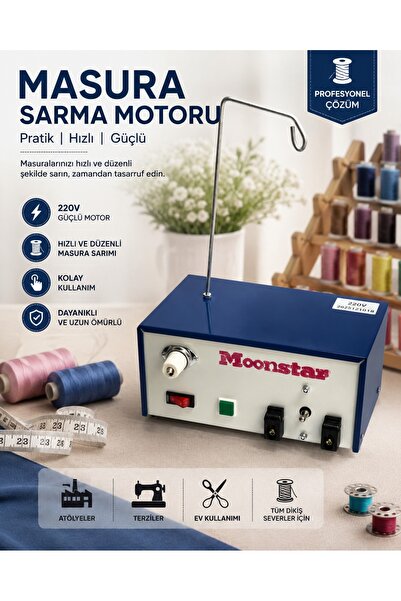 Moonstar Masura İp Sarma Motoru (Nakış Sarma)