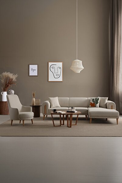 Ak sofa LEON köşe+berjer sağ köşe