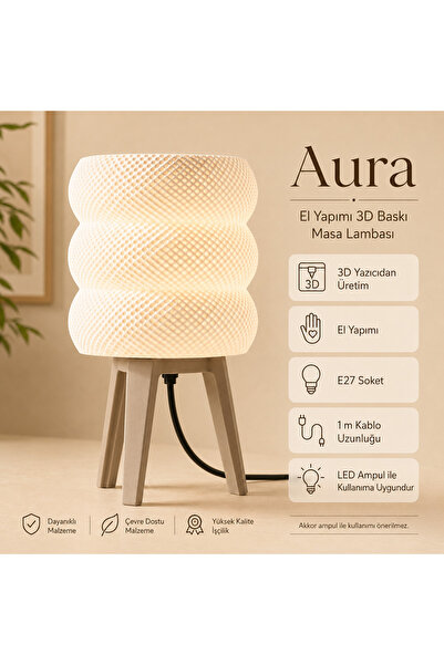 ZENVIA3D Aura Abajur