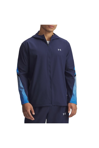 Under Armour Geacă de alergare bărbați Velociti Storm FW 2025-Navy-L