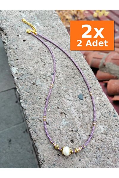 Bozhi Necklace Glass Beads Luminous Style