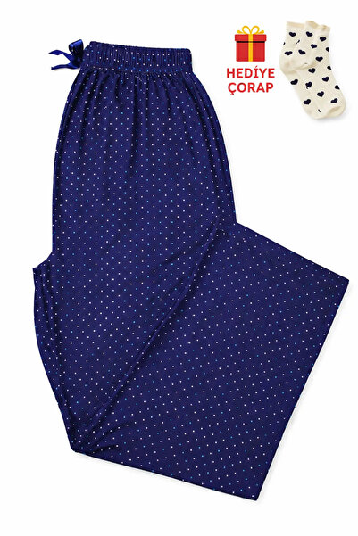 Made By me XL–5XL Lenjerie de dormit pentru femei, mărime mare, cu buline, cr...
