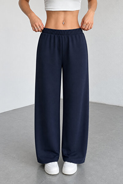 ZAVIXO Kadın Wide Leg Pantolon Rahat Günlük Sokak Stili