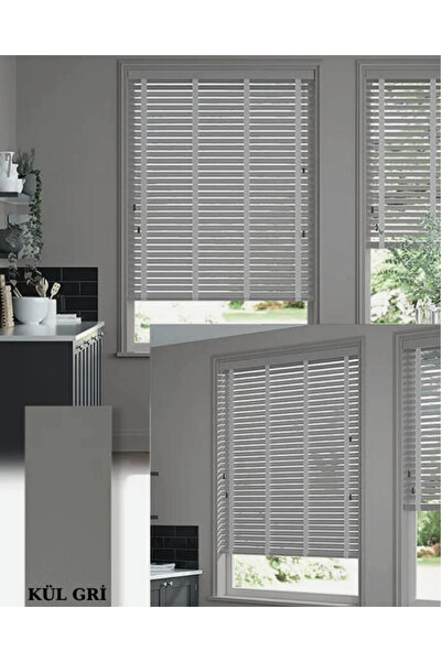 Y&S YS PERDE TASARIM Wooden Blinds %100 Doğal Ahşap Jaluzi Perde 50mm,Alüminy...