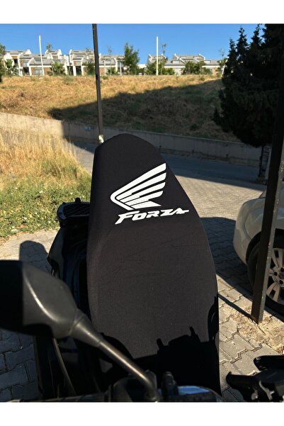 Utku Giyim HONDA FORZA UYUMLU MOTOSİKLET SELE KILIFI SİYAH KALİTELİ LİKRALI K...