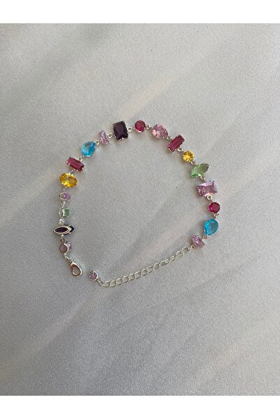 Generic Brand Colorful Gema Stone Bracelet