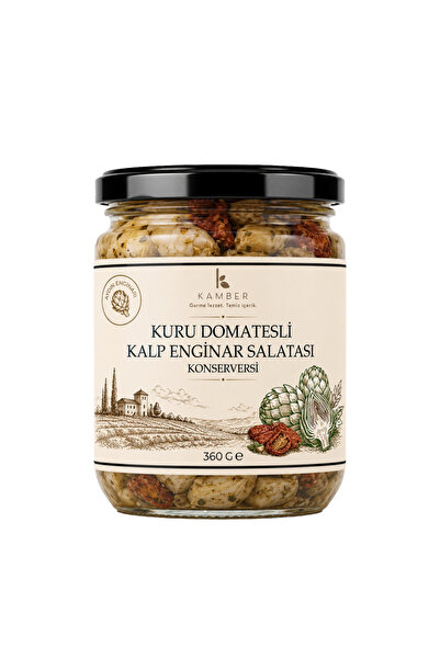 Kamber Doğadan Sağlığa Kuru Domatesli Kalp Enginar Salatası - 360g