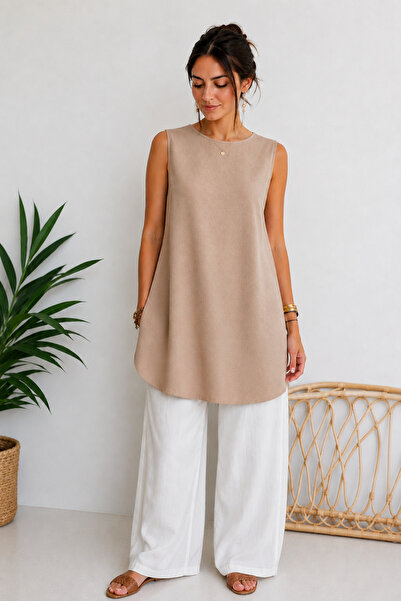 PNRSTİL Women's Mink Aerobin Undergarment Tunic