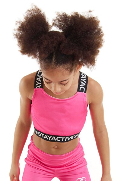 Colorinas Rămâneți activ Neon Crop Top