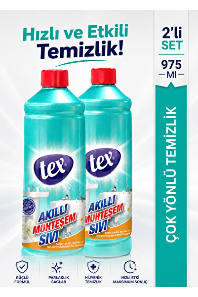 Tex Akıllı Muhteşem Derz Temizleyici – Güçlü Leke ve Kir Çözücü, Derinlemesin...