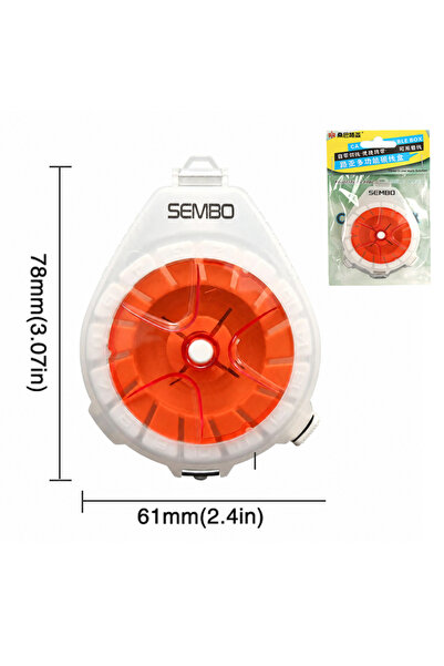 Choice Orange ZUKIBO Carbon Line Box Multifunction Fishing Line Winding Board...